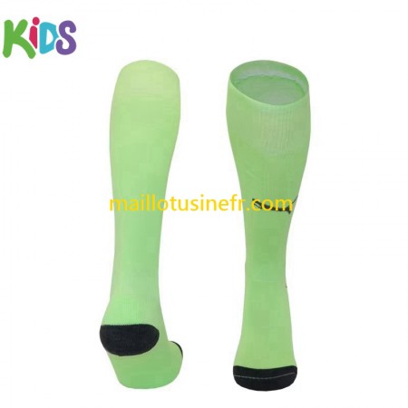 Manchester City Gardien Domicile Chaussettes 2023-24 Vert - Enfant